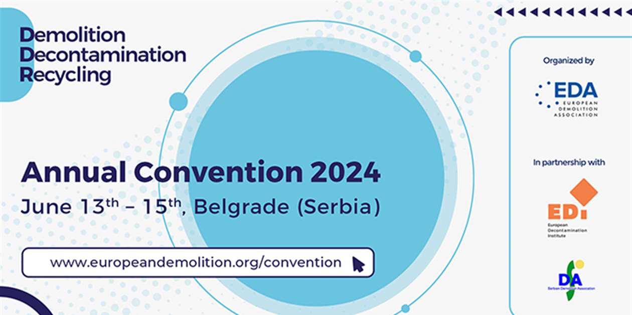 Early bird deadline for 2024 EDA convention announced Demolition