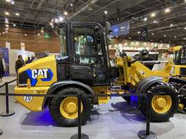 the Cat 906 compact wheel loader