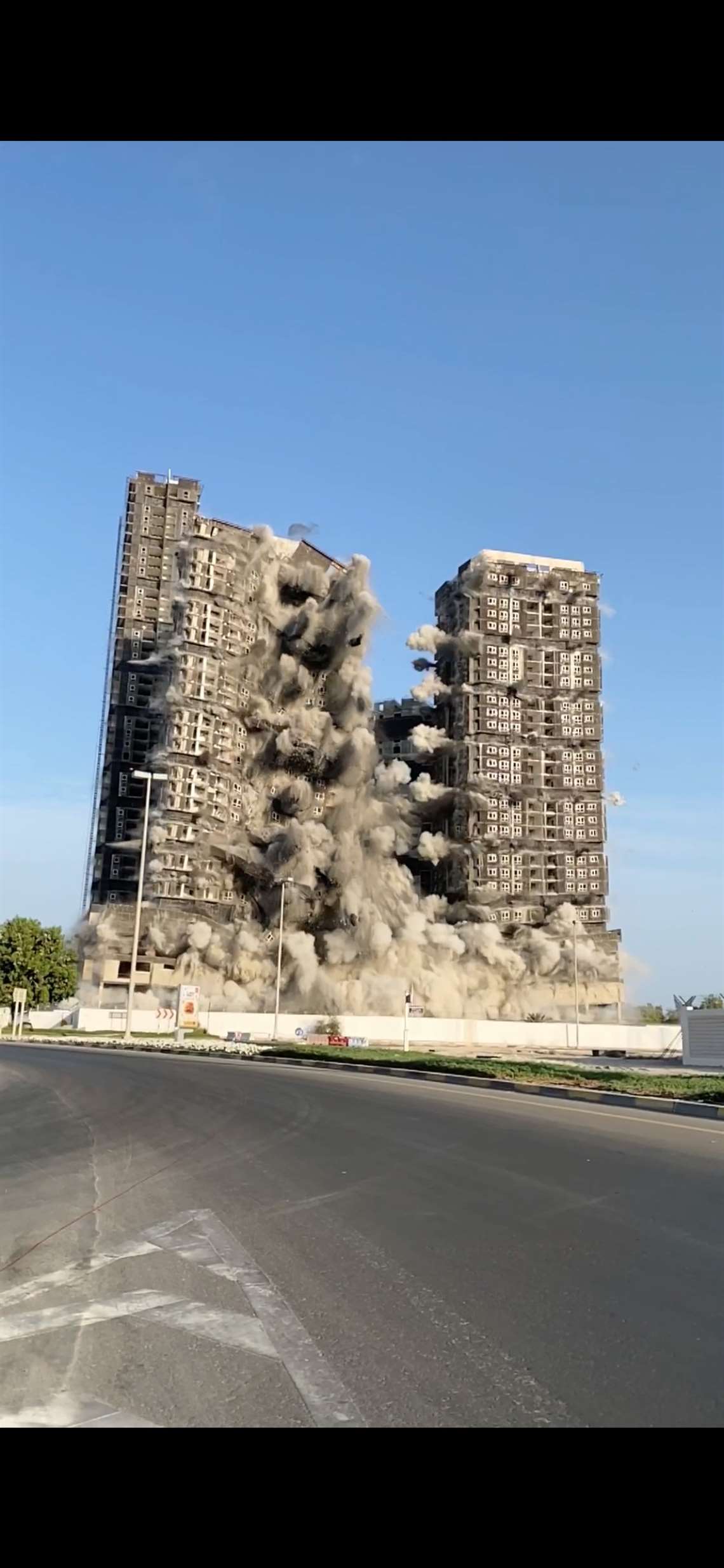 Safedem Mina Plaza - view from firing point