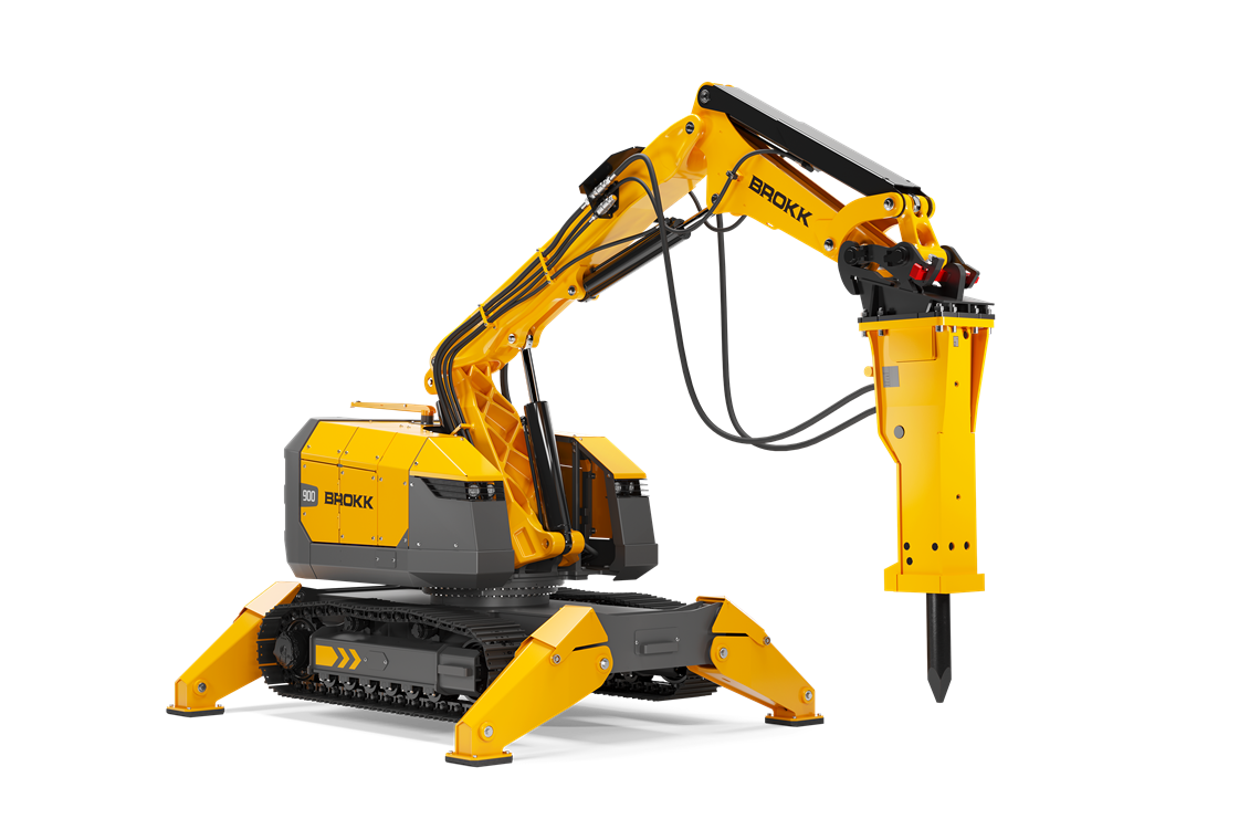 The Brokk 900 demolition robot