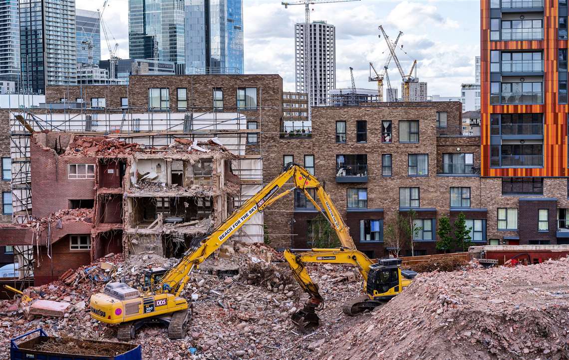 Generic demolition site photo