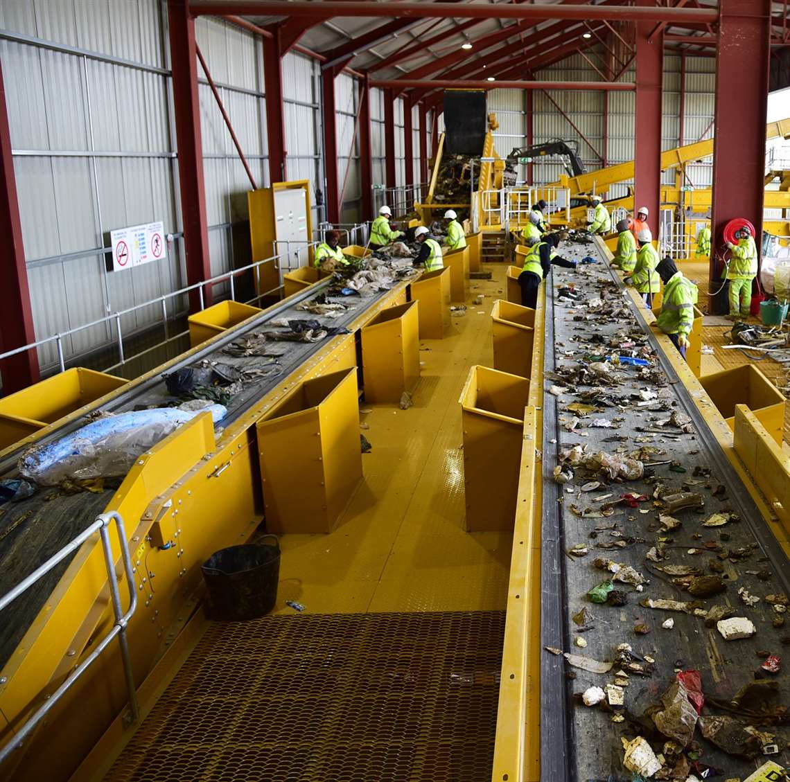 Sharp Skips' Kiverco recycling plant in Essex