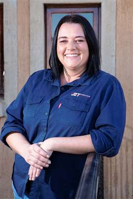 Kate Bester, Contracts Manager at Jet Demolition.