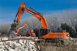 Develon DX350LC-7 excavator