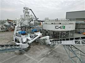 Calgary Aggregate Recycling's new wash plant