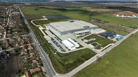 Sennebogen's new steel plant in Litér, Hungary,