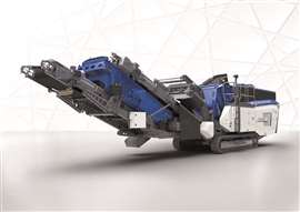 Kleemann's Mobirex MR 100(i) NEO mobile crusher