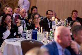 Audience members at the World Demolition Awards 2022