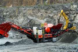 Sandvik UJ443E heavy jaw crusher