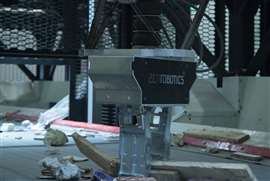 ZenRobotics Heavy Picker robotic arm sorting Wood Waste