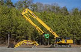 The PC490HRD-11 demolition excavator from Komatsu