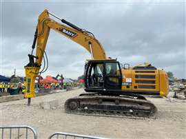Sany 335C LC excavator.