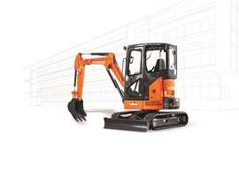 Hitachi's ZX26U-6 mini excavator