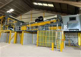 NWH Group's new Kiverco KS520 recycling plant