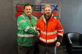 Left to right: Vinícius Casselli, Director of Envimat and Lee Nesbitt, Global Sales Manager of ProStack.
