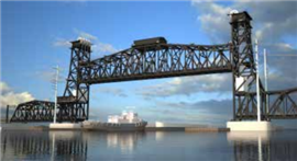 Concept design for the new Raritan River Bridge, which is due to be completed in 2029