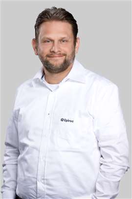 Gordon Hambach, Head of Strategic Marketing for Hydraulic Attachments at Epiroc