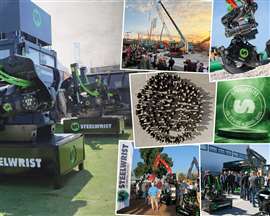 collage of photos from Steelwrist's exhibition season