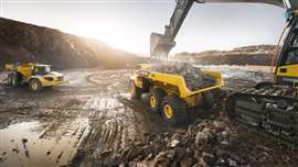 Volvo CE says it enters 2026 with "solid momentum".