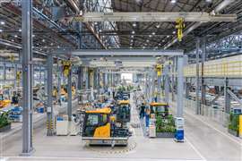 Hyundai says its new smart factory will lead to an increase in production capacity by 56% from 9,600 units a year to up to 15,000 machines annually