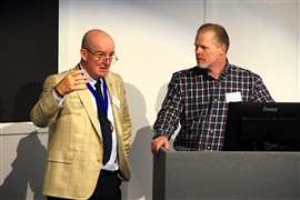 Adrian McLean and Stephen McCann of the IDE. 