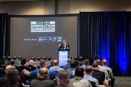 Jason Curtsinger prend la parole lors de WDS 2025.