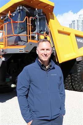 Scott Young, President of North America, Volvo CE. 