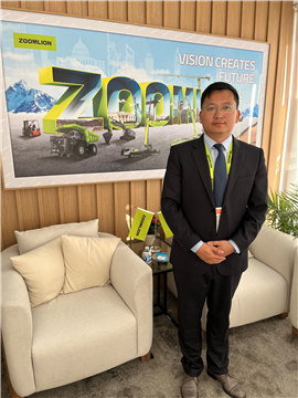 Mr. William Tan, vice president, Zoomlion Global 