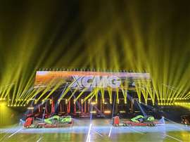 XCMG presented a cavalcade of its newest machines to an audience of 2,850 people at the launch event in Xuzhou, China (Image: KHL Group)