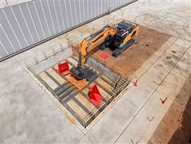 Liebherr France SAS ha puesto en marcha un nuevo banco de pruebas para excavadoras de orugas en su centro de desarrollo y producción en Colmar, Francia.