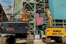 US contractor Total Wrecking prepares for next stage of Lakeland Electric McIntosh power plant implosion