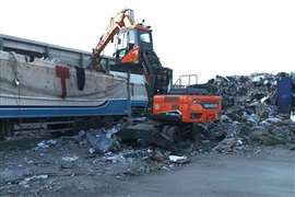 Major recycler upgrades operations with 24-t material handler