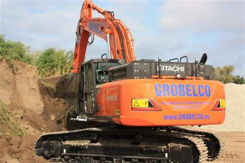 Grobelco's new  Hitachi ZX300-7