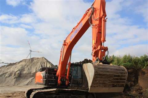 Grobelco's new  Hitachi ZX300-7