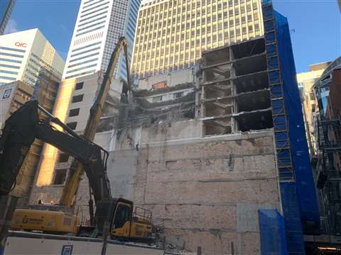 Rosenlund high-rise demolition project