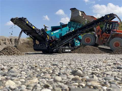 The Titan 1300 from Powerscreen