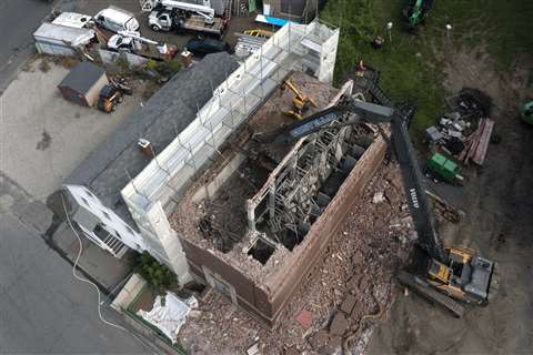 Costello Dismantling Walnut St substation