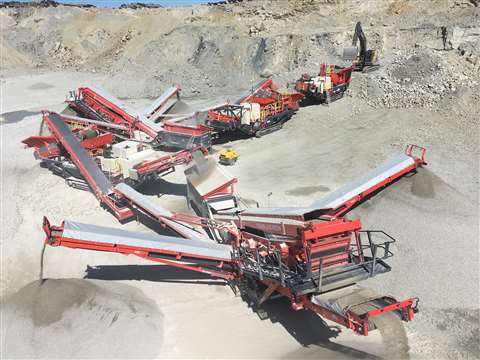 Sandvik mobile crushers