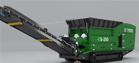McCloskey Environmental ES 250 shredder