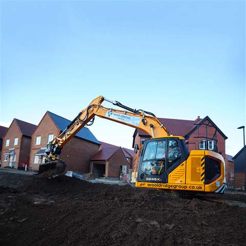 JCB 245XR excavator