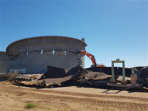 Thevenard Island Onshore Decommissioning Remediation