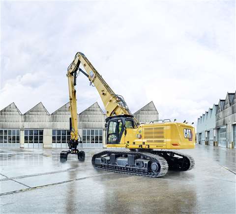 Zeppelin will show the Cat 340 UHD excavator at RecyclingAktiv from 5 to 7 May
