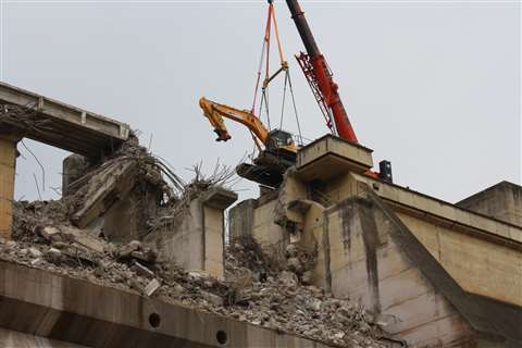 Jet Demolition Hazelmere Dam project