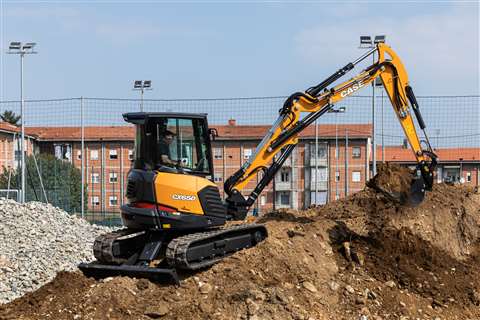 Case CX65D excavator