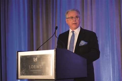 Jim Graham at the World Demolition Summit in Chicago in 2021