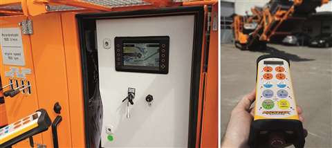 German customer Horst Kloppner chooses Rockster crushing and screening equipment. Photo: Rockster