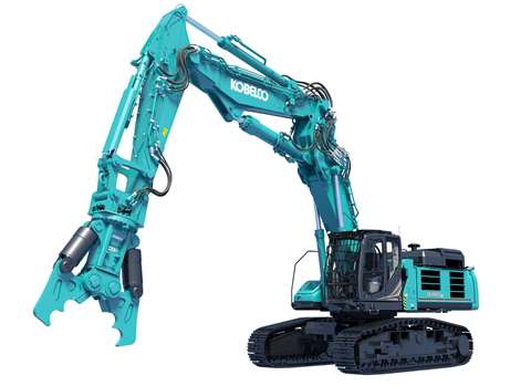 The SK550DLC-11 demolition excavator