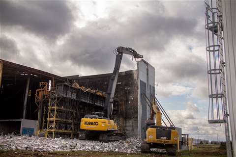 Casey-Bertram Indianapolis demolition project