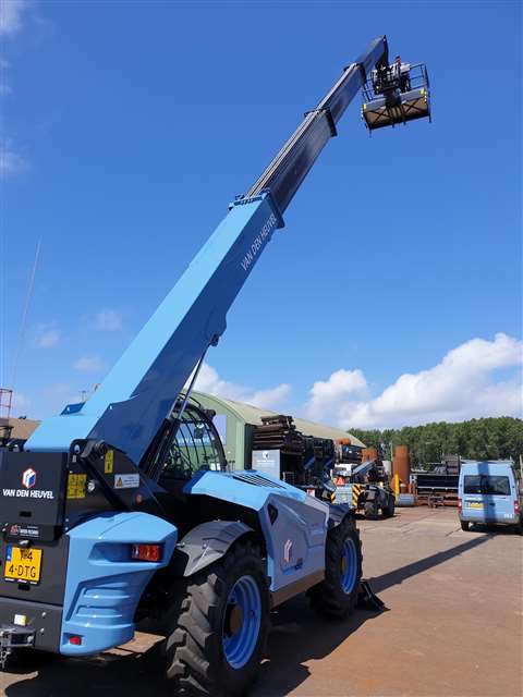 Van den Heuvel's Bobcat T40.180SLP telehandler