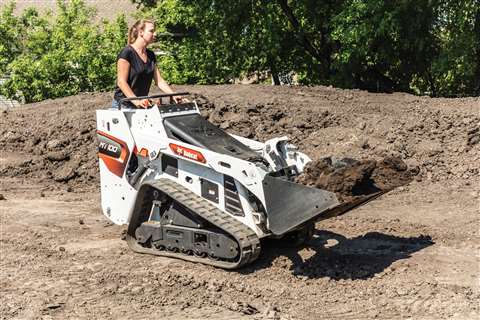 The Bobcat MT100 mini tracked loader